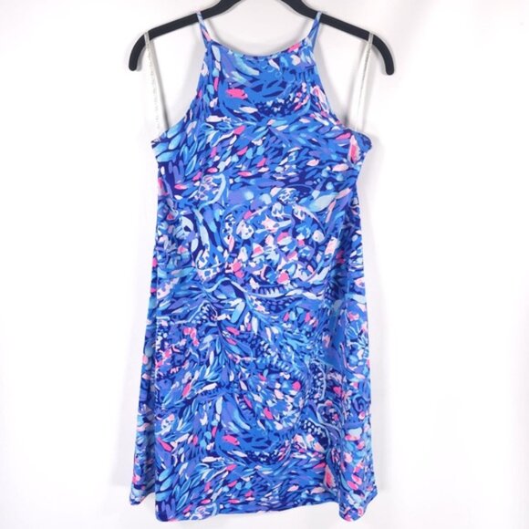 Lilly Pulitzer Women’s Party Wave Margot Swing Mini Dress Pima Cotton Tassels XS - Picture 2 of 12